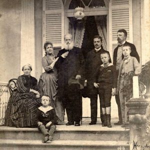 Família_Imperial_por_Otto_Hees-Restoration-3 copiar 7 valendo 2 PB (Copy) A família imperial brasileira fotografada por Otto Hees em 1889.