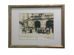 Fotografia do casamento de D. Pedro Henrique com a Princesa Maria da Baviera. Anônimo, Munique, 1937. Autografada
